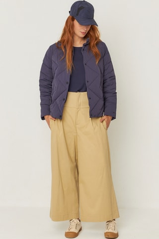 Boné em algodão biológico Nara - Azul-marinho