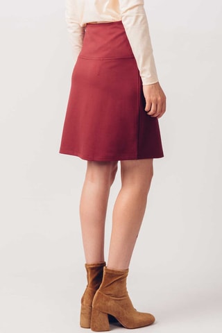 Saia direita Belky - Castanho - Castanho