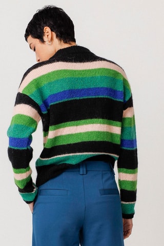 Camisola em alpaca Aitza - Multicor