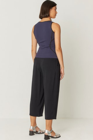 Top Irane - Azul-marinho