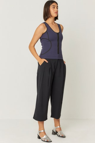 Top Irane - Azul-marinho