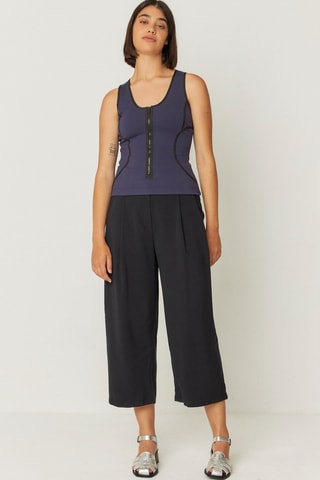 Top Irane - Azul-marinho