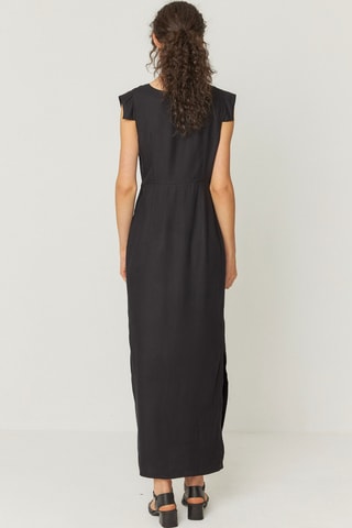 Vestido comprido Ira - Preto