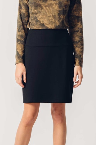 Saia direita Belky - Preto - Preto