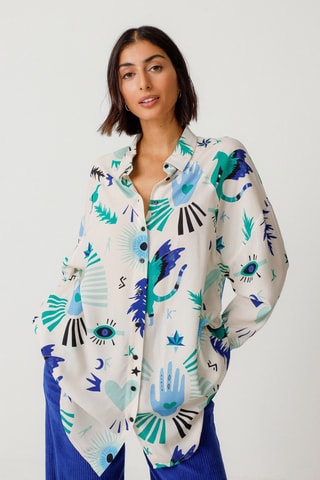 Camisa Amagoia - Multicor