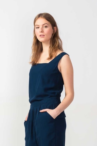 Top Osane - Azul-marinho