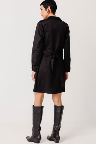 Vestido-camisa Urtse - Preto