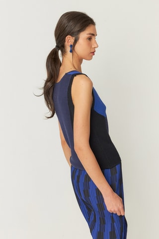 Top em algodão biológico Gares - Multicor