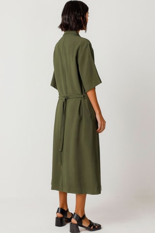 Vestido-camisa Danele - Verde