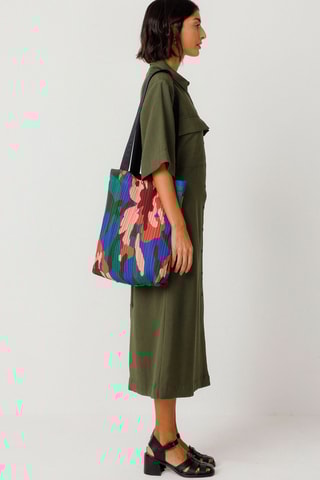 Vestido-camisa Danele - Verde