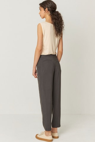 Calças chino Albia - Cinzento