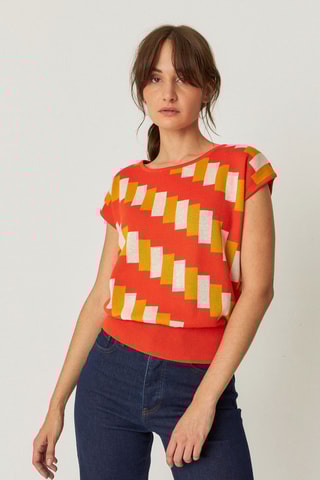 Top em algodão biológico Intza - Multicor