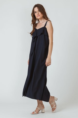 Vestido comprido Bitori - Preto - Preto