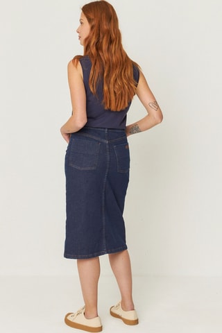 Top Zur - Azul-marinho