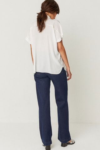 Camisa larga Uma - Branco