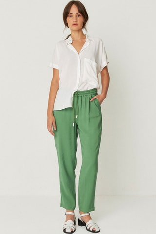 Calças chino Albia - Verde