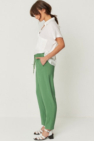 Calças chino Albia - Verde
