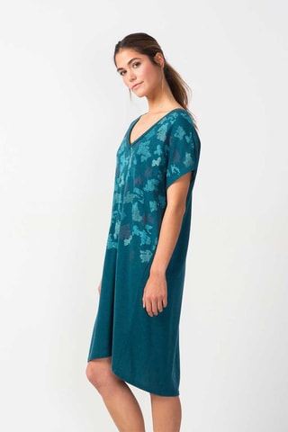 Vestido direito Uralde - Turquesa - Azul