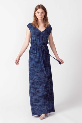 Vestido comprido - Azul - Azul