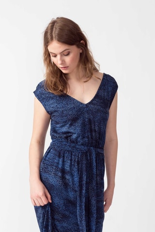 Vestido comprido - Azul - Azul