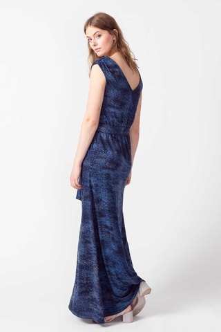 Vestido comprido - Azul - Azul