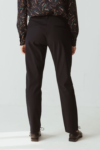 Calças slim em algodão biológico Landa-Gots - Preto - Preto