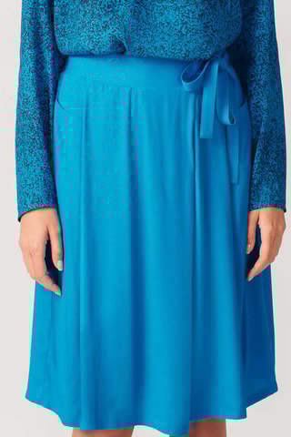 Saia estilo patinadora Azitrai - Azul-eléctrico - Azul