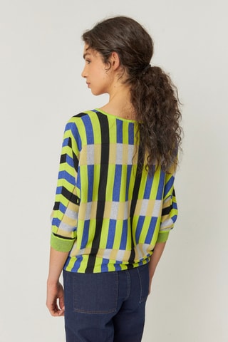 Camisola em algodão biológico Naike - Multicor