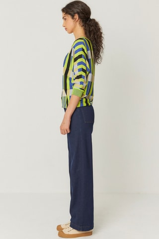 Camisola em algodão biológico Naike - Multicor