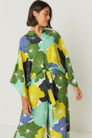 Camisa oversize Doltza - Multicor