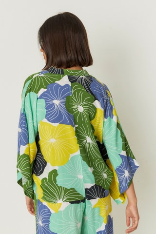 Camisa oversize Doltza - Multicor
