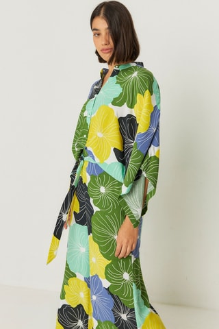 Camisa oversize Doltza - Multicor