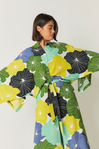 Camisa oversize Doltza - Multicor