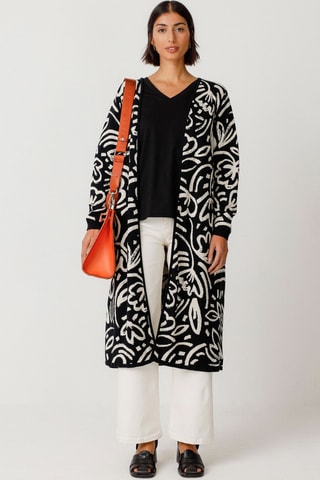 Mala shopper em couro Busot - Laranja