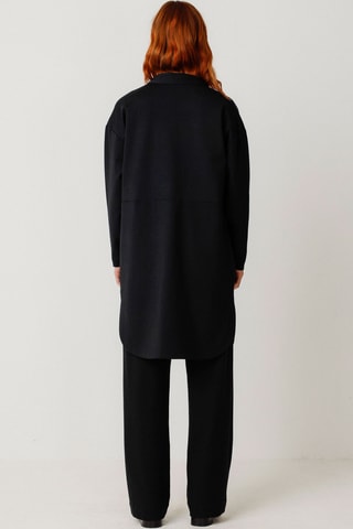 Vestido direito Agara - Preto