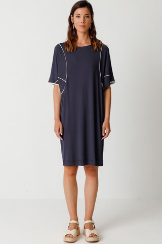 Vestido direito Odet - Cinzento-escuro