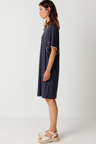 Vestido direito Odet - Cinzento-escuro