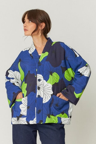 Casaco réversible Alana - Azul