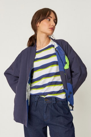 Casaco réversible Alana - Azul