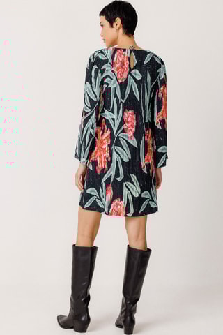 Vestido direito Dima - Multicor