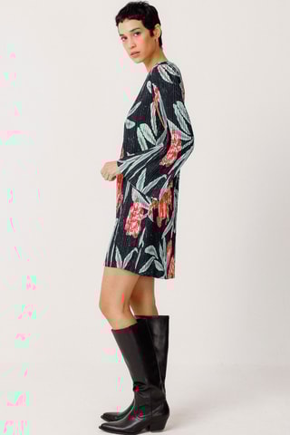 Vestido direito Dima - Multicor