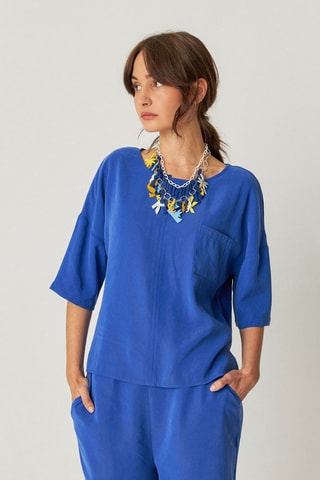 Blusa Maitia - Azul