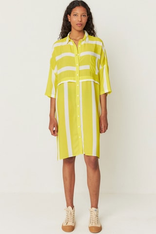 Vestido-camisa Lisabe - Amarelo