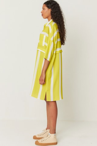 Vestido-camisa Lisabe - Amarelo