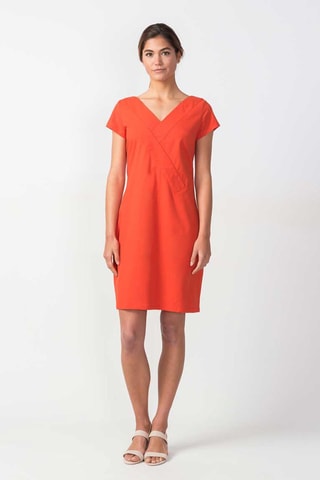 Vestido direito Uguzne - Vermelho - Vermelho