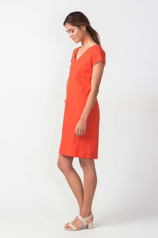 Vestido direito Uguzne - Vermelho - Vermelho