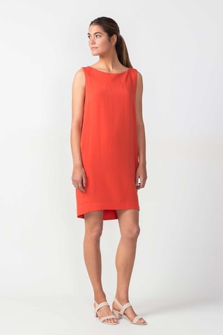 Vestido direito Anix - Vermelho - Vermelho