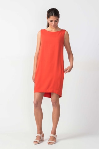 Vestido direito Anix - Vermelho - Vermelho