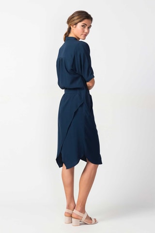 Vestido-camisa Urrika - Azul-marinho - Azul-marinho