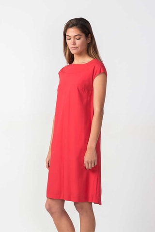 Vestido direito Olaia - Vermelho - Vermelho